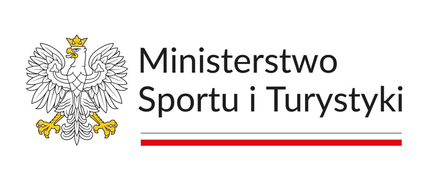 Logotyp Ministerstwa Sportu i Turystyki.
