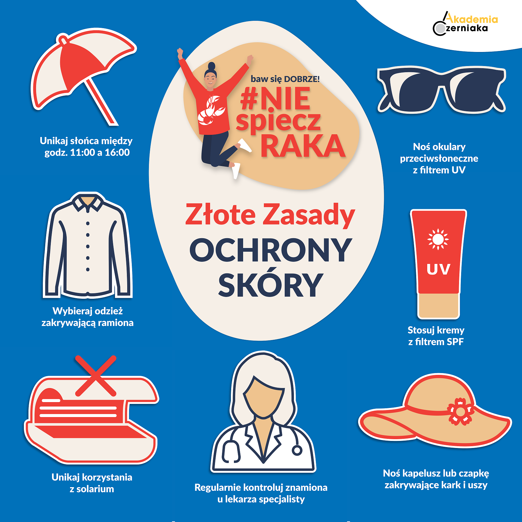 Zasady ochrony skóry