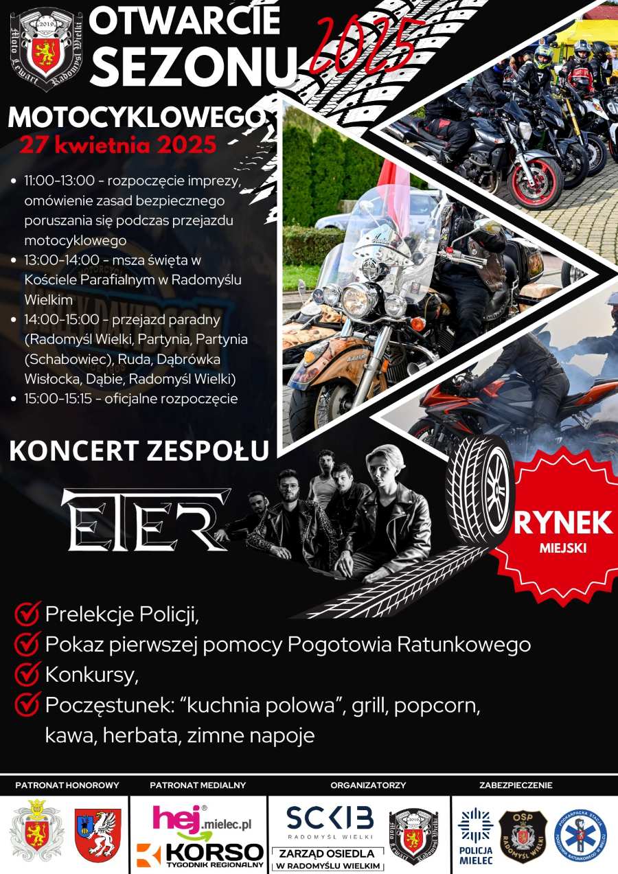 Plakat informujący o imprezie pn. 