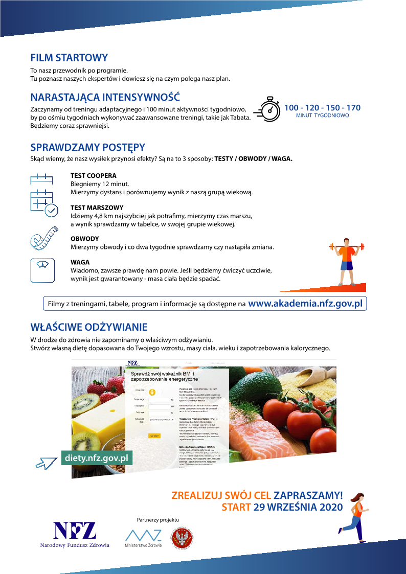 Plakat promujący program 8 tygodni do zdrowia - strona 2