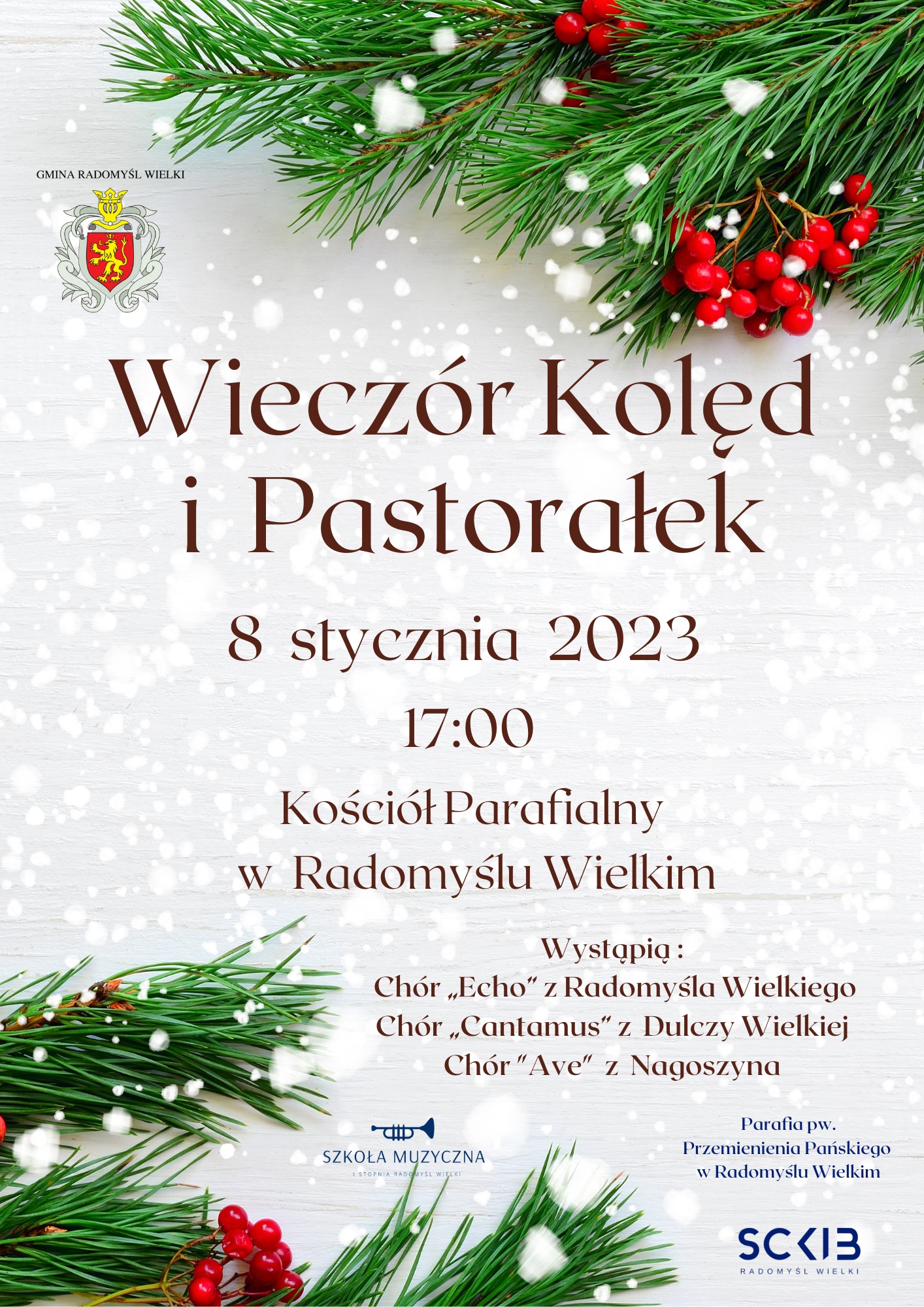 Plakat Wieczoru Kolęd